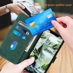 iPhone 14/13 Wallet Case with Kickstand, Green