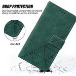 iPhone 14/13 Wallet Case with Kickstand, Green