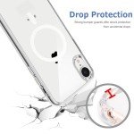 TENOC Magnetic Clear Case for iPhone XR
