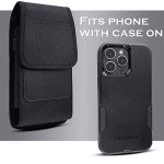 Meilib Belt Holster Case for iPhone & Samsung