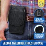 Nylon Universal Phone Holster Case with Clip