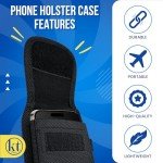 Nylon Universal Phone Holster Case with Clip