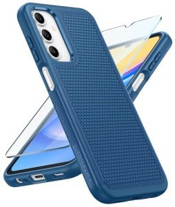 FNTCASE Shockproof Dual Layer Case for Samsung A15