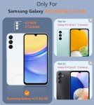 FNTCASE Shockproof Dual Layer Case for Samsung A15