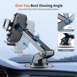3-in-1 Car Phone Holder Mount - Powerful Suction