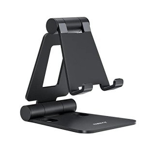 Adjustable Dual Foldable Phone Stand for Desk