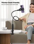Lamicall Gooseneck Phone Holder with 80mm Clamp