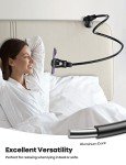 Lamicall Gooseneck Phone Holder with 80mm Clamp