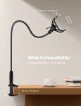 Lamicall Gooseneck Phone Holder with 80mm Clamp