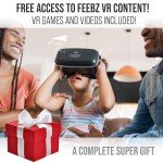 FEEBZ Kids 3D VR Headset for iPhone & Android