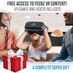 FEEBZ Kids 3D VR Headset with Android Remote