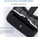 3D VR Glasses Headset for Smartphones - Black