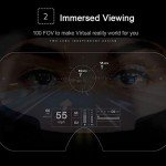 3D VR Glasses Headset for Smartphones - Black