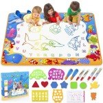 Magic Water Doodle Mat for Kids Painting Fun