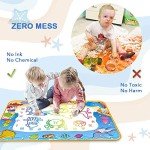 Magic Water Doodle Mat for Kids Painting Fun