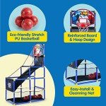 Kids Arcade Basketball Game Set with 4 Balls