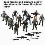 US Army & SWAT Toy Soldiers Action Figures Set