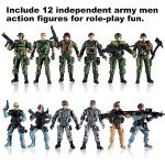 US Army & SWAT Toy Soldiers Action Figures Set