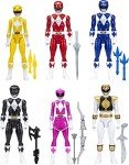 Power Rangers Mighty Morphin 6-Pack Action Figures