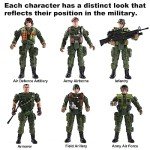 US Army & SWAT Toy Soldiers Action Figures Set