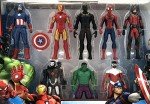 Marvel Avengers Action Figures Set - 8 Heroes
