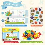 Educational See & Spell Matching Letter Game