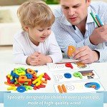 Educational See & Spell Matching Letter Game
