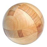 KINGOU Wooden Magic Ball Puzzle for All Ages