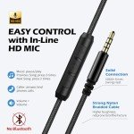 AILIHEN C8 Foldable Wired Stereo Headphones with Mic