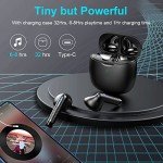 Wireless Bluetooth 5.3 Noise-Cancelling Earbuds