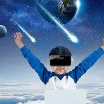 Jaeskeclip 3D VR Headset with 100° View Angle