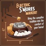 Nostalgia Electrics S'Mores Maker - Brown