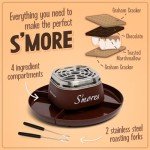 Nostalgia Electrics S'Mores Maker - Brown