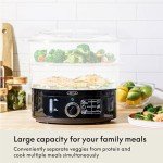 BELLA 7L Stackable Food Steamer with Automatic Shutoff