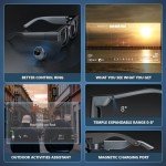 inmo Air 2 AR Glasses Wireless, Smart ChatGPT AR Glasses with 1080P Micro-OLED Virtual Theater, Augmented Reality Glasses with Camera,10 Languages Translation,Watching Movies,Phone Calls,Teleprompter