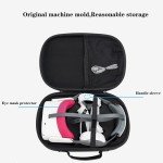 PALUMMA Hard Travel Case for PICO NEO 3 VR Glasses All-In-One Virtual Reality Headset, VR Gaming Headset and Controller Accessories Waterproof shockproof Carring Case