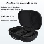 PALUMMA Hard Travel Case for PICO NEO 3 VR Glasses All-In-One Virtual Reality Headset, VR Gaming Headset and Controller Accessories Waterproof shockproof Carring Case