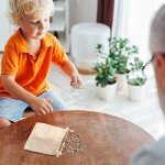 Metal Brain Teaser Puzzles 6 Pcs Set for Kids Teens and Adults, Mind Puzzle Games for IQ Test, Chinese Wire Unlock Logic Toys for Party Favors, Classroom Prizes, Easter Gift Basket Stuffer Egg Filler