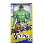 Avengers Marvel Titan Hero Series Blast Gear Deluxe Hulk Action Figure, 12-Inch Toy, Inspired by Marvel Comics, for Kids Ages 4 and Up , Green