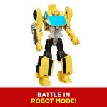 Transformers Toys Heroic Bumblebee Action Figure - Timeless Large-Scale Figure, Changes into Yellow Toy Car, 11" (Amazon Exclusive)