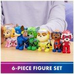 Paw Patrol: The Mighty Movie, Toy Figures Gift Pack, with 6 Collectible Action Figures, Kids Toys for Boys and Girls Ages 3 and up