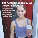 Hamilton Beach Portable Blender for Shakes and Smoothies with 14 Oz BPA Free Travel Cup and Lid, Durable Stainless Steel Blades for Powerful Blending Performance, White ( 51101V)