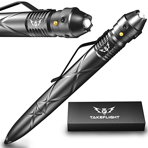 Tactical Self Defense Pen with LED Flashlight