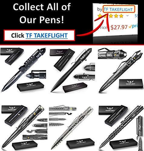 Tactical Self Defense Pen with LED Flashlight