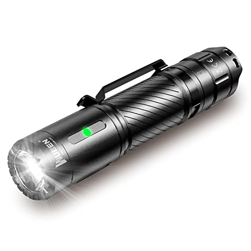 WUBEN C3 Flashlight 1200 High Lumens Rechargeable Flashlights 6 Modes Super Bright LED Tactical Flashlight IP68 Pocket EDC Flash Light for Camping, Emergency, Rescue, Hunting, Inspection, Repair