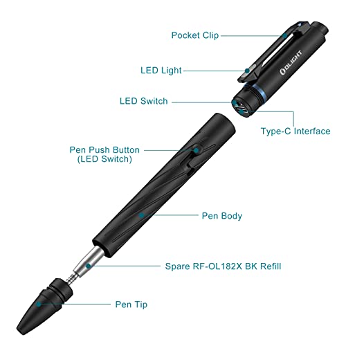 OLIGHT Open Pro LED Pen Light with Green Beam