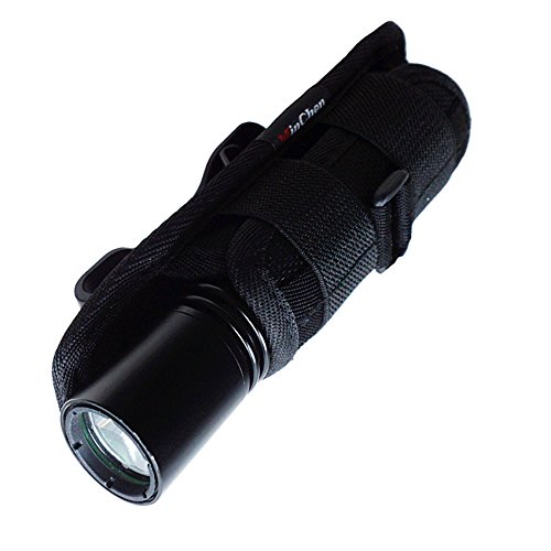 Duty Belt LED Flashlight Holster – 360 Clip