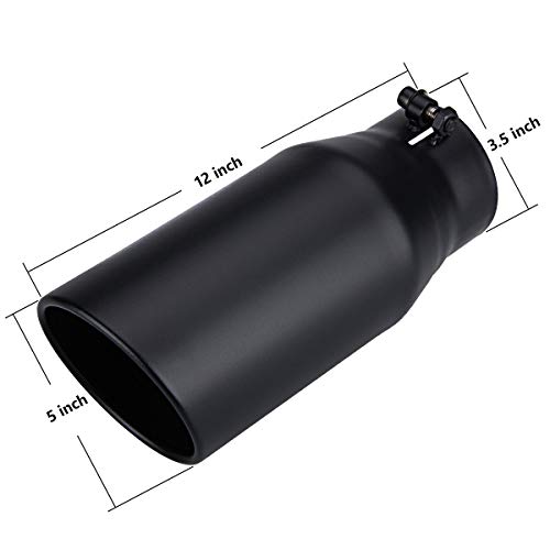 LCGP Stainless Steel Bolt-On Exhaust Tip 3.5" Inlet
