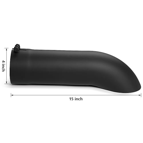 LCGP 4" Bolt-On Turn Down Exhaust Tip