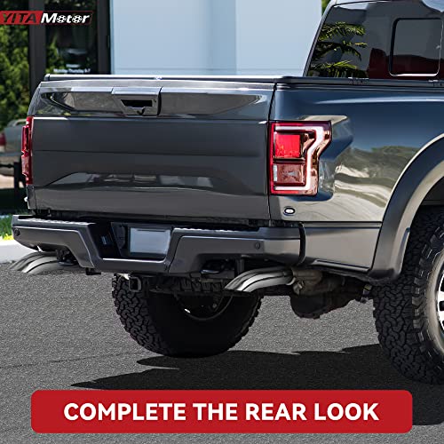YITAMOTOR Polished Stainless Steel Turn Down Exhaust Tip